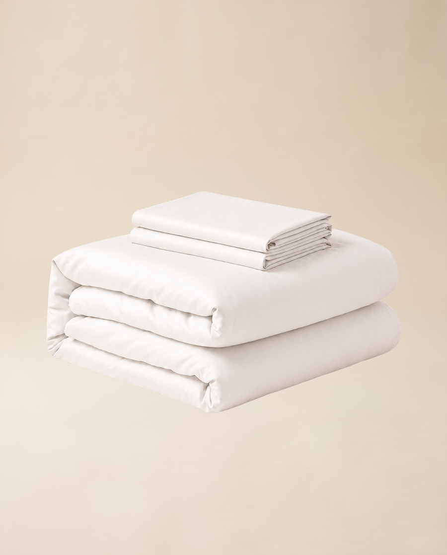 Komplet pościeli z eukaliptusa - Blanc – 150x200